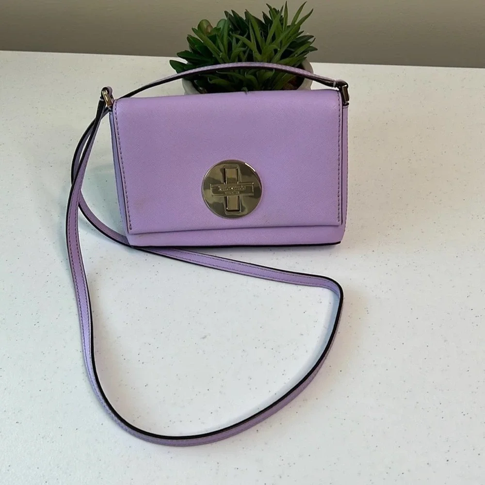 Kate spade lilac colored Crossbody bag